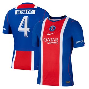 Maillot Domicile Match PSG Nike Aero-FIT 26/27 - Flocage Coupe Beraldo 4, vue 1