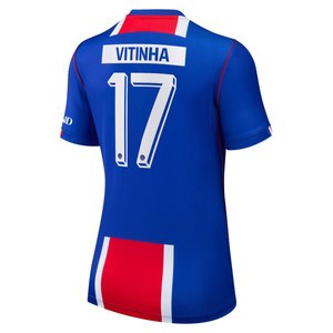 Maillot Domicile Stadium PSG Nike 26/27 - Femme - Flocage Coupe Vitinha 17, vue 4