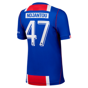 Maillot Domicile Stadium PSG Nike 26/27 - Enfant - Flocage Coupe Ndjantou 47, vue 4