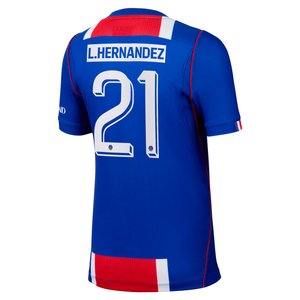 Maillot Domicile Stadium PSG Nike 26/27 - Enfant - Flocage Coupe L. Hernandez 21, vue 4