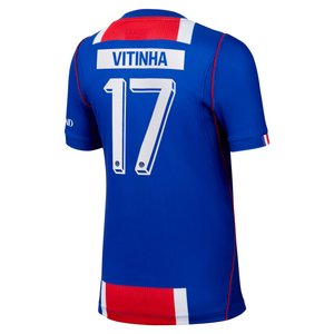 Maillot Domicile Stadium PSG Nike 26/27 - Enfant - Flocage Coupe Vitinha 17, vue 4
