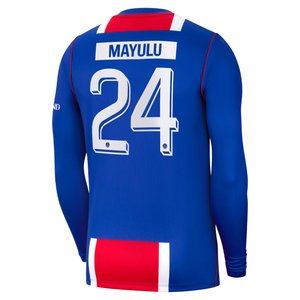 Maillot Domicile Stadium PSG Nike 26/27 - Manches longues - Flocage Coupe Mayulu 24, vue 4