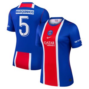 Maillot Domicile Stadium PSG Nike 26/27 - Femme - Flocage Coupe Marquinhos 5, vue 2
