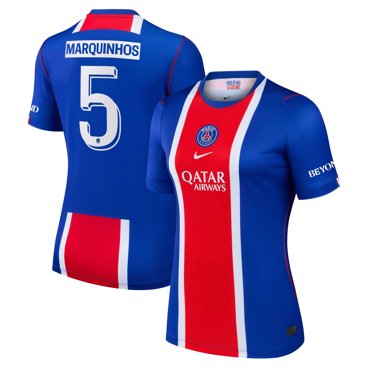 Maillot Domicile Stadium PSG Nike 26/27 - Femme - Flocage Coupe Marquinhos 5