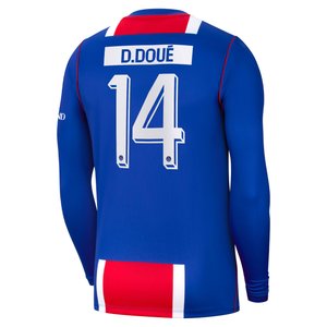Maillot Domicile Stadium PSG Nike 26/27 - Manches longues - Flocage Coupe D. Doué 14, vue 4