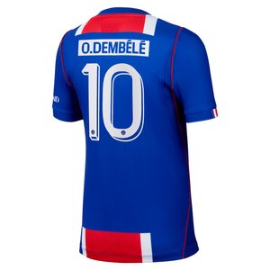 Maillot Domicile Stadium PSG Nike 26/27 - Enfant - Flocage Coupe O. Dembélé 10, vue 4