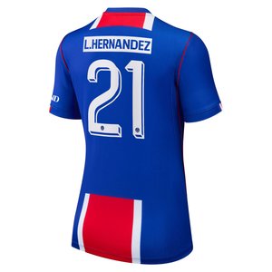 Maillot Domicile Stadium PSG Nike 26/27 - Femme - Flocage Coupe L. Hernandez 21, vue 4