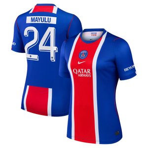 Maillot Domicile Stadium PSG Nike 26/27 - Femme - Flocage Coupe Mayulu 24, vue 2