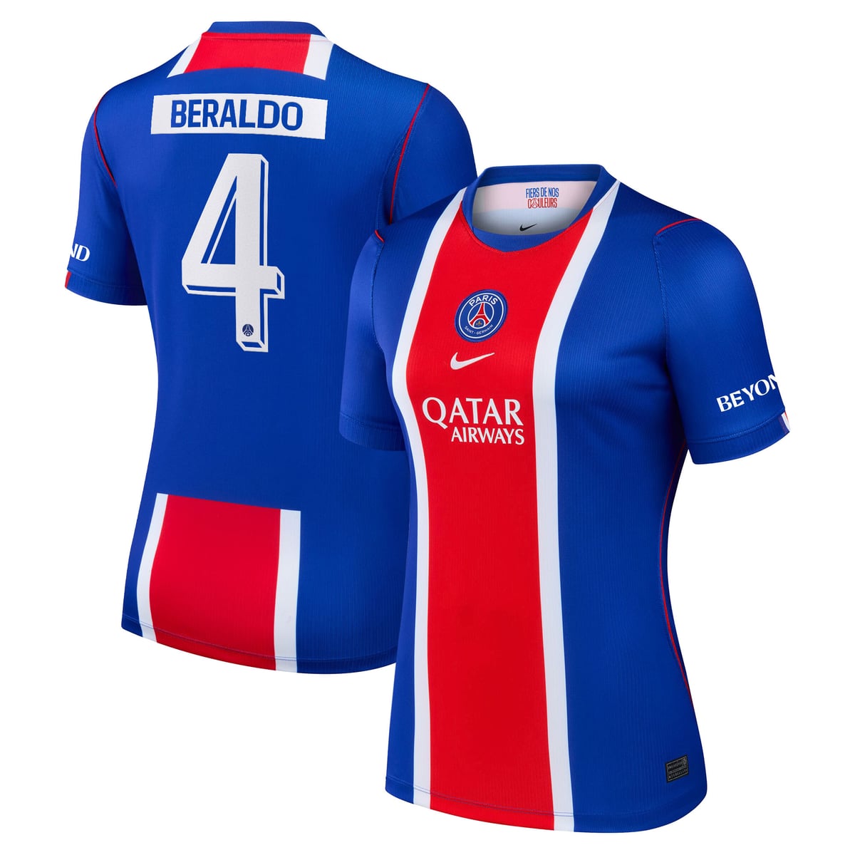 Maillot Domicile Stadium PSG Nike 26/27 - Femme - Flocage Coupe Beraldo 4