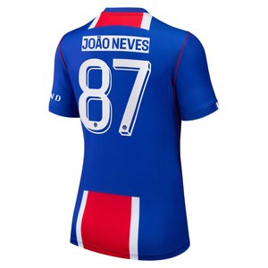 Maillot Domicile Stadium PSG Nike 26/27 - Femme - Flocage Coupe João Neves 87, vue 4