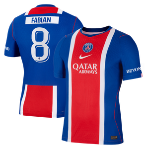 Maillot Domicile Match PSG Nike Aero-FIT 26/27 - Flocage Coupe Fabian 8, vue 2
