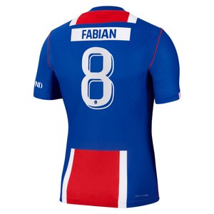 Maillot Domicile Match PSG Nike Aero-FIT 26/27 - Flocage Coupe Fabian 8, vue 4