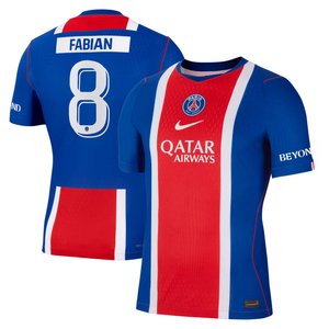 Maillot Domicile Match PSG Nike Aero-FIT 26/27 - Flocage Coupe Fabian 8, vue 1