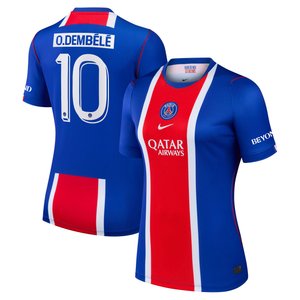 Maillot Domicile Stadium PSG Nike 26/27 - Femme - Flocage Coupe O. Dembélé 10, vue 2