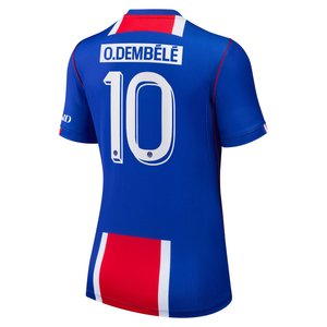 Maillot Domicile Stadium PSG Nike 26/27 - Femme - Flocage Coupe O. Dembélé 10, vue 4