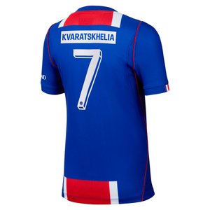 Maillot Domicile Stadium PSG Nike 26/27 - Enfant - Flocage Coupe Kvaratskhelia 7, vue 4