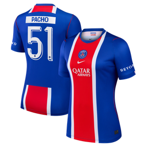 Maillot Domicile Stadium PSG Nike 26/27 - Femme - Flocage Coupe Pacho 51, vue 2