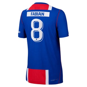 Maillot Domicile Match PSG Nike Aero-FIT 26/27 - Enfant - Flocage Coupe Fabian 8, vue 4