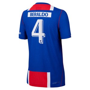 Maillot Domicile Match PSG Nike Aero-FIT 26/27 - Enfant - Flocage Coupe Beraldo 4, vue 4