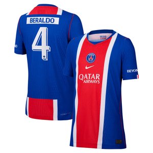 Maillot Domicile Match PSG Nike Aero-FIT 26/27 - Enfant - Flocage Coupe Beraldo 4, vue 1