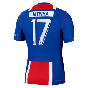 Maillot Domicile Match PSG Nike Aero-FIT 26/27 - Flocage Coupe Vitinha 17, vue 4