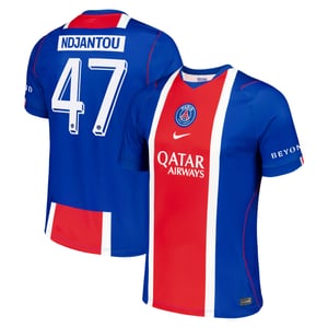 Maillot Domicile Stadium PSG Nike 26/27 - Flocage Coupe Ndjantou 47, vue 1