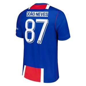 Maillot Domicile Stadium PSG Nike 26/27 - Flocage Coupe João Neves 87, vue 4