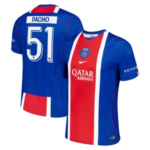 Maillot Domicile Stadium PSG Nike 26/27 - Flocage Coupe Pacho 51, vue 2
