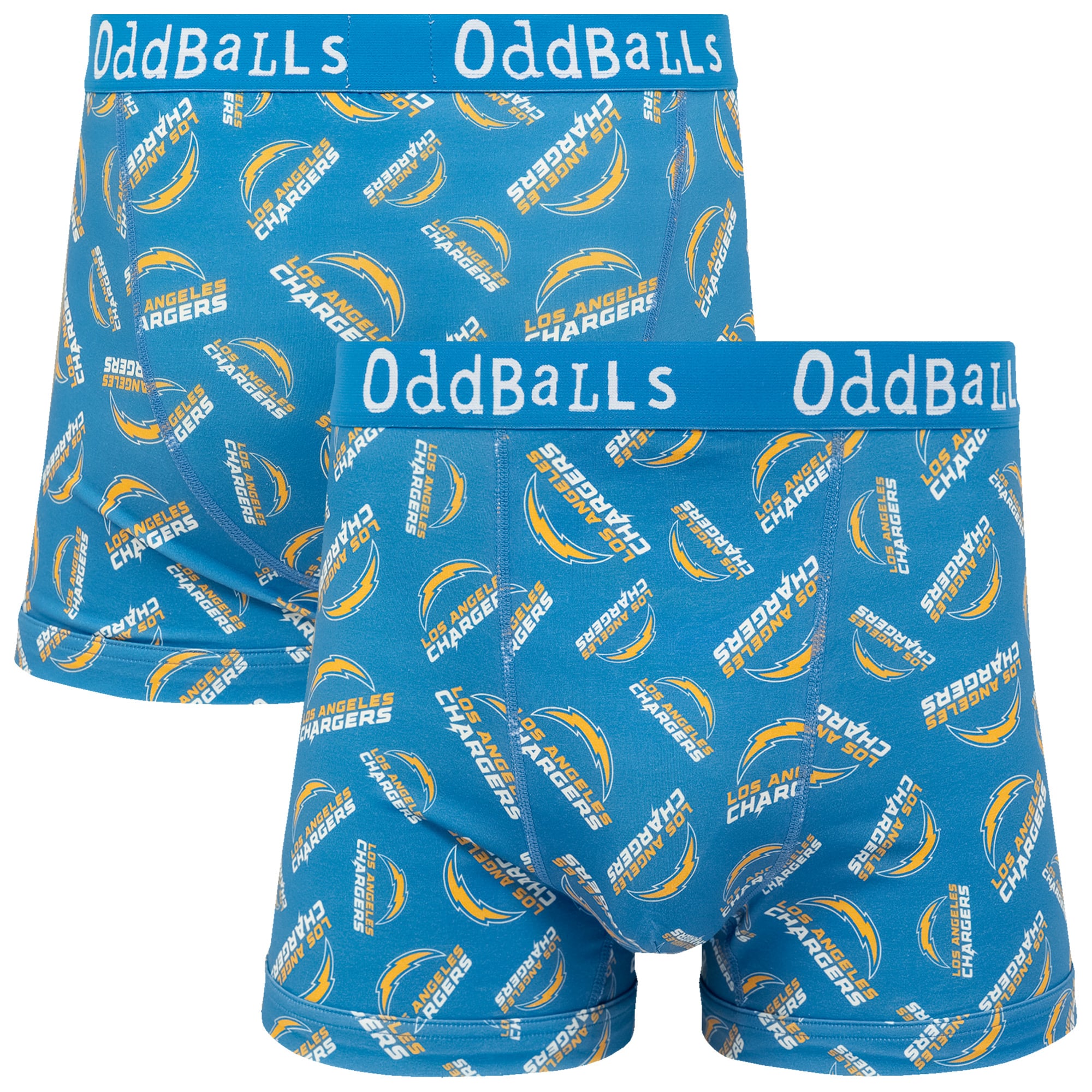 Oddballs Men's Los Angeles Chargers Odd Balls Boxers