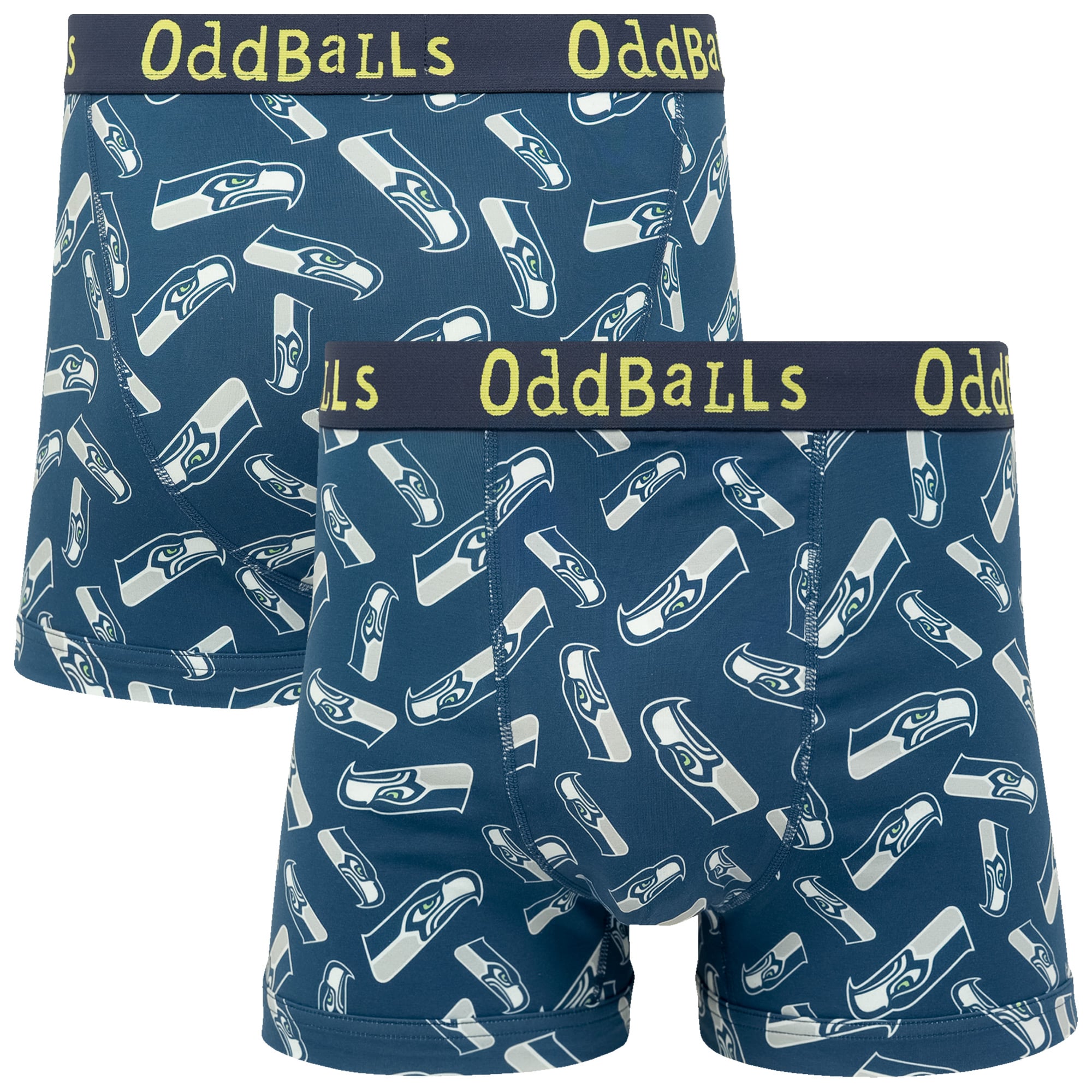 Oddballs Men's Seattle Seahawks Odd Balls Boxers