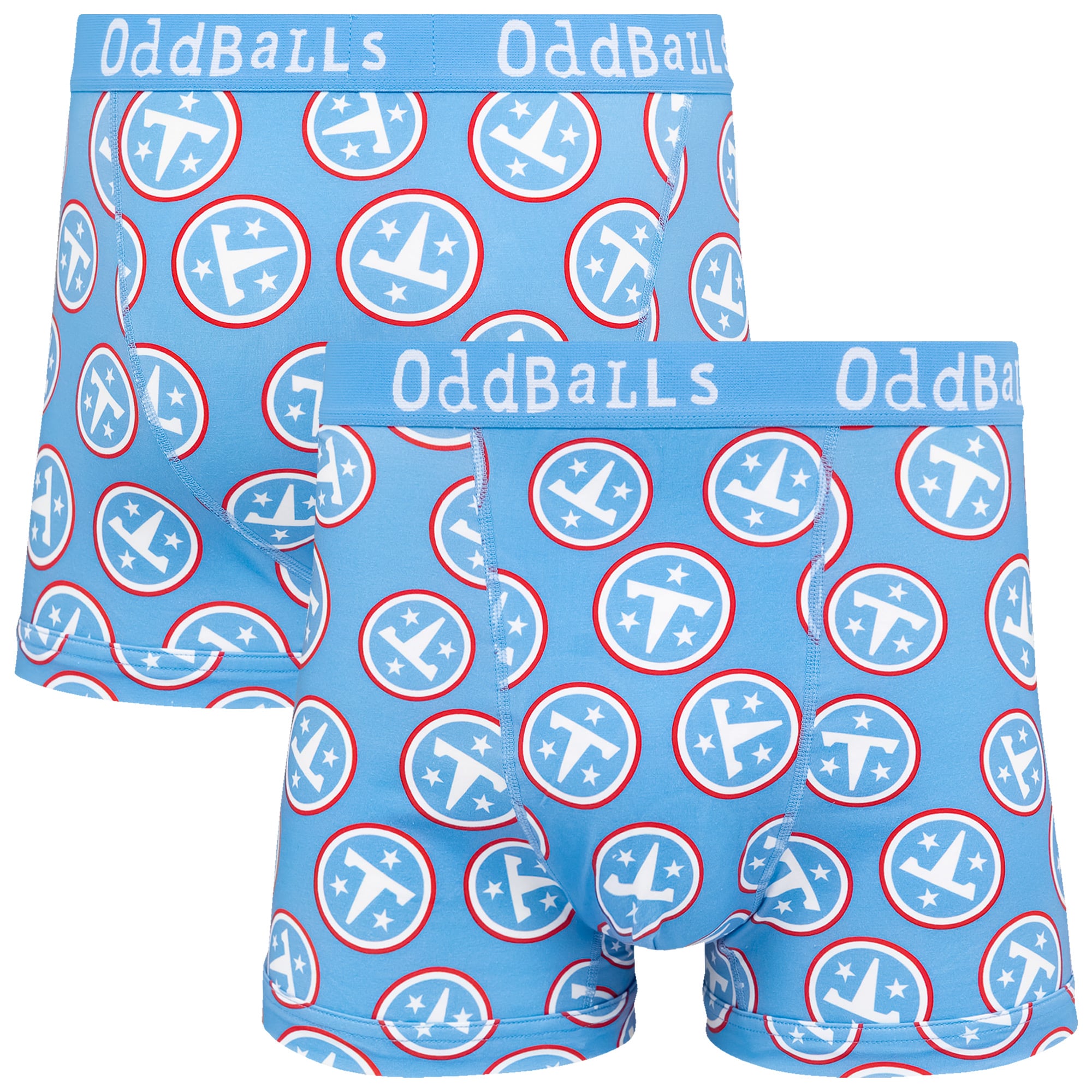 Oddballs Men's Tennessee Titans Odd Balls Boxers