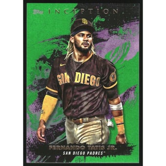 2021 Topps Inception Green #19 Fernando Tatis Jr.