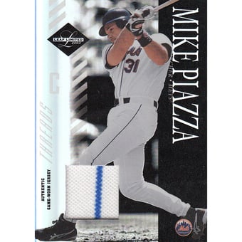 2003 Leaf Limited Threads #64 Mike Piazza Mets H/100