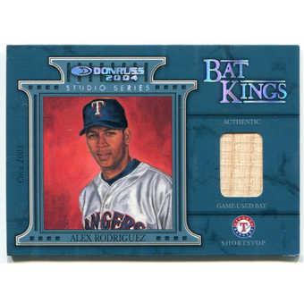 2004 Donruss Bat Kings Studio Series #1 Alex Rodriguez 03