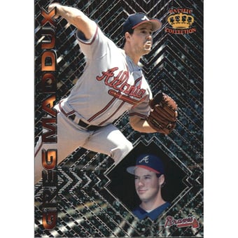 1997 Pacific Prisms Platinum #82 Greg Maddux