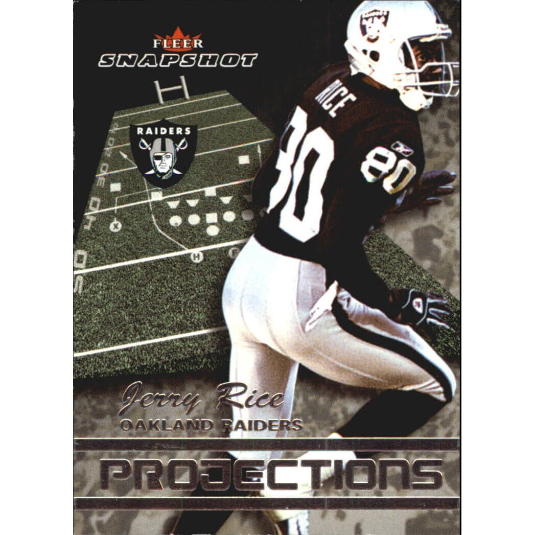 2003 Fleer Snapshot Projections #4 Jerry Rice