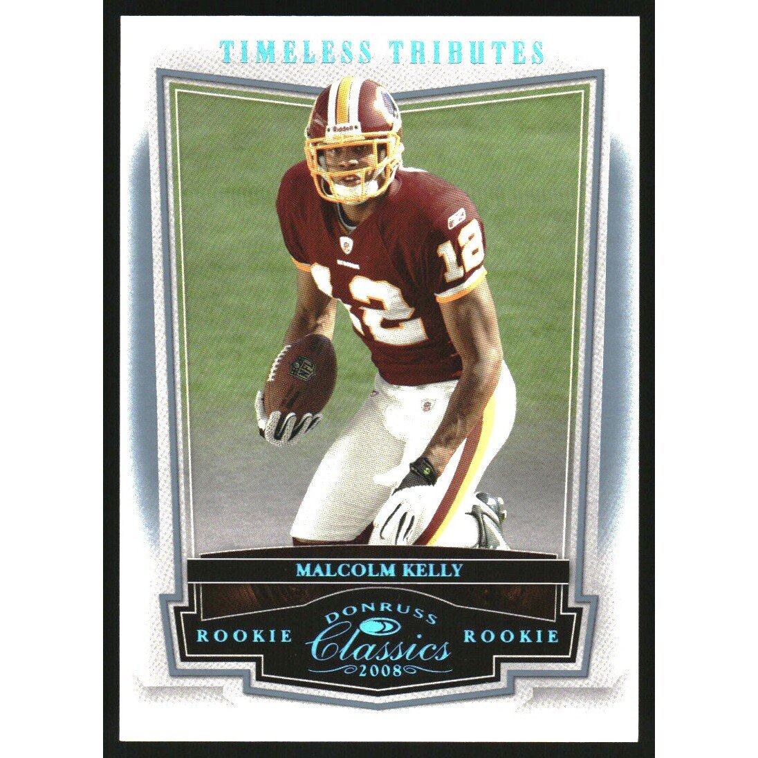 2008 Donruss Classics Timeless Tributes Platinum #194 Malcolm Kelly. rookie card picture