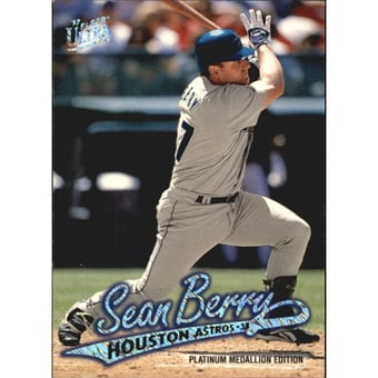 1997 Ultra Platinum Medallion #206 Sean Berry