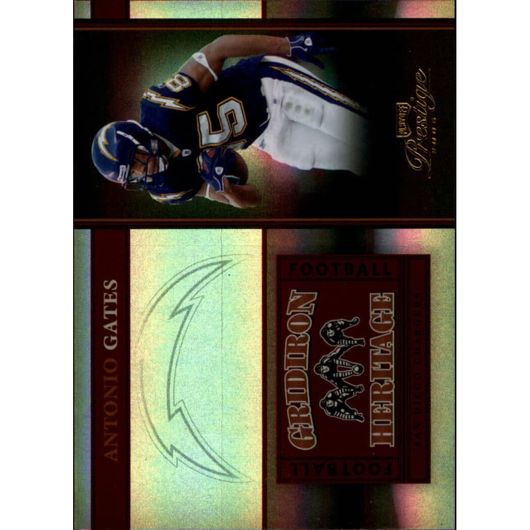 2006 Playoff Prestige Gridiron Heritage Holofoil #4 Antonio Gates