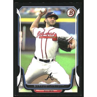2014 Bowman Black #4 Brandon Beachy