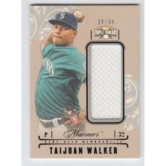 2014 Topps Triple Threads Unity Relics #UJRTW Taijuan Walker