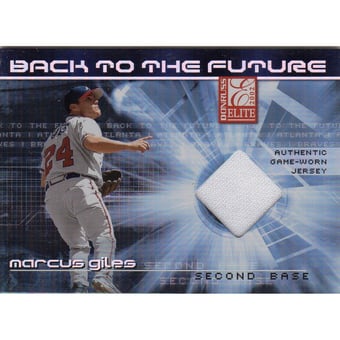 2002 Donruss Elite Back to the Future Threads #16 Marcus Giles