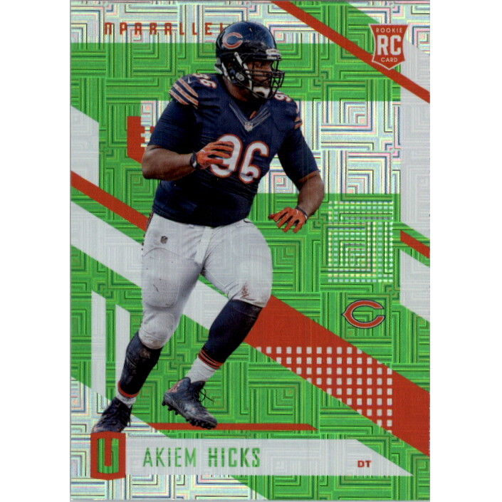 2017 Panini Unparalleled Lime Green #144 Akiem Hicks 2017 Panini Unparalleled Lime Green #144 Akiem Hicks