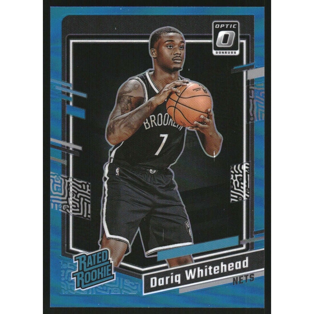 2023-24 Donruss Optic Aqua #230 Dariq Whitehead RR. rookie card picture