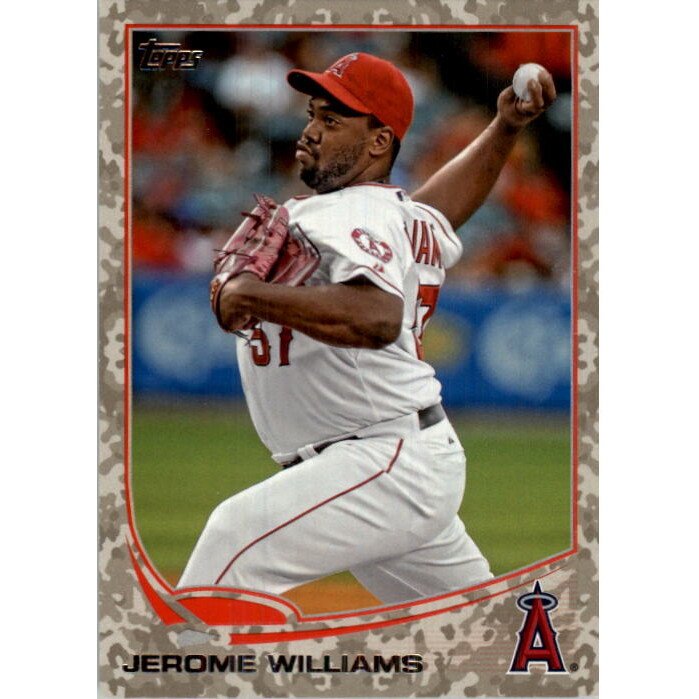 2013 Topps Camo #466 Jerome Williams. rookie card picture