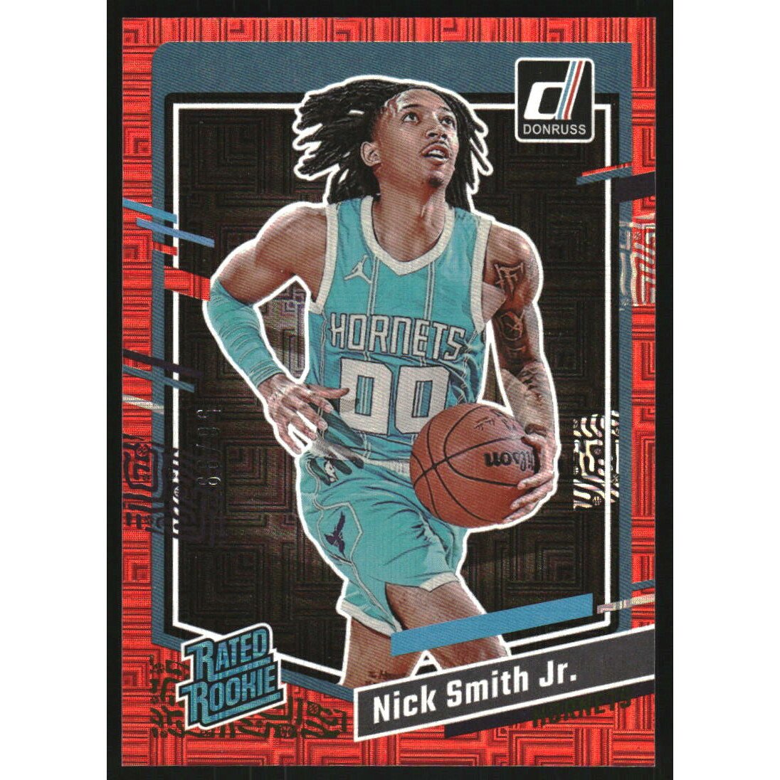 2023-24 Donruss Choice Red #248 Nick Smith Jr.. rookie card picture