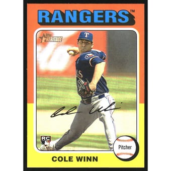 2024 Topps Heritage Image Variations #652 Cole Winn