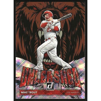 2022 Donruss Unleashed Diamond #3 Mike Trout