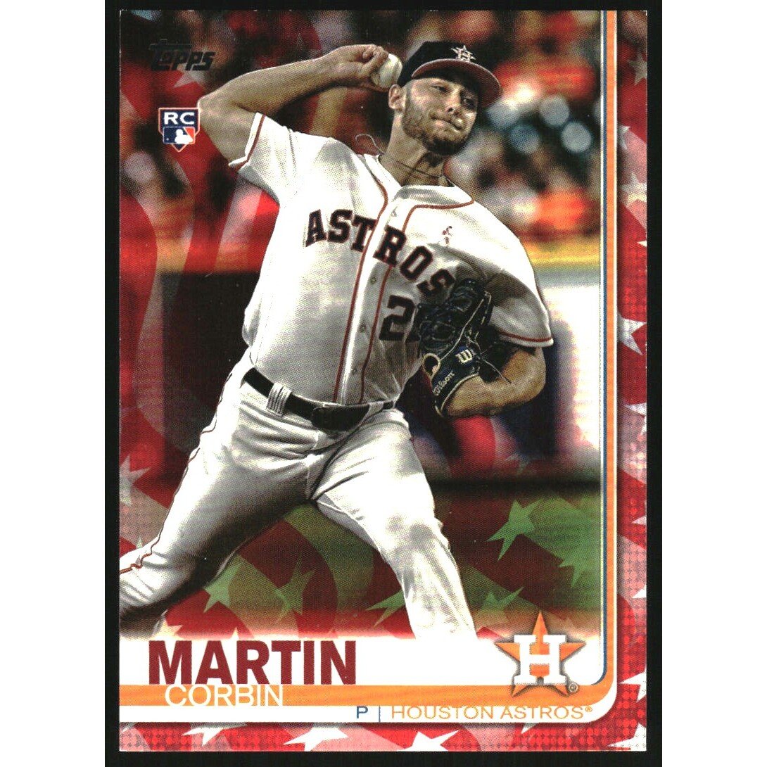 2019 Topps Update Independence Day #US149 Corbin Martin. rookie card picture