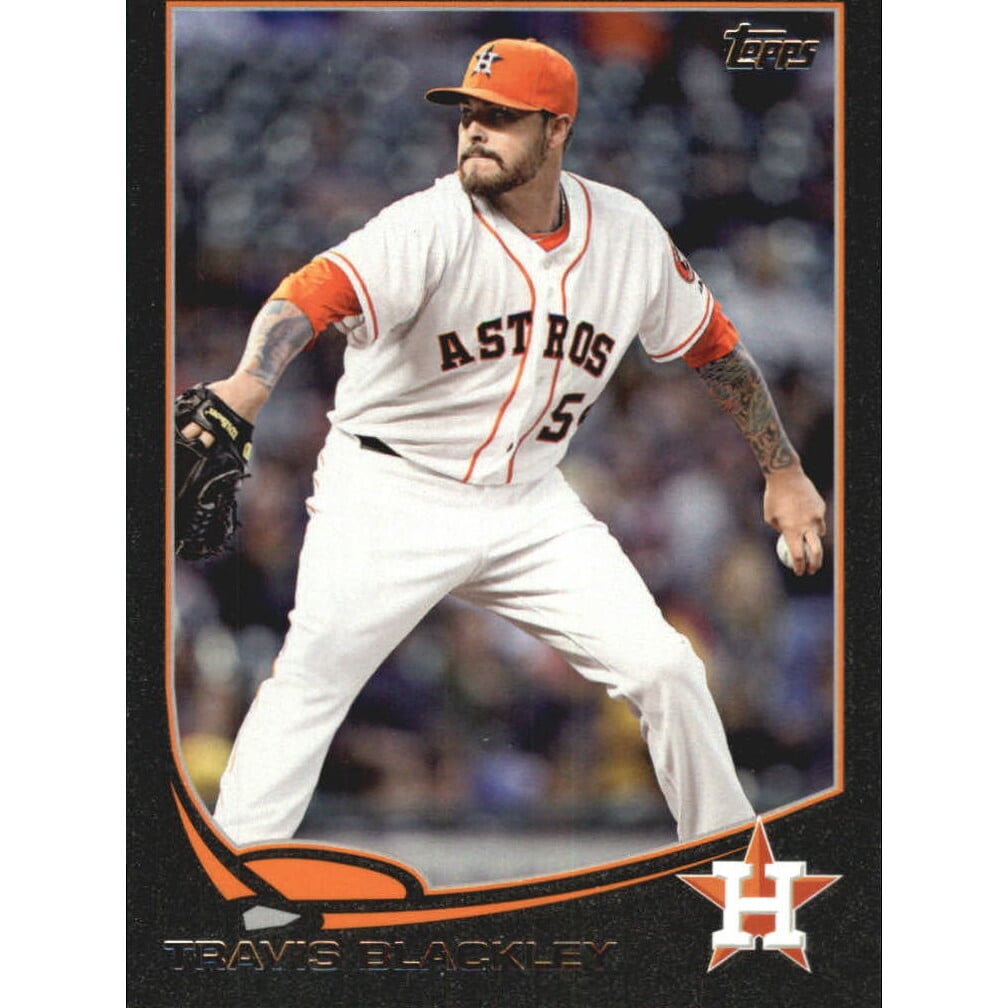 2013 Topps Update Black #US215 Travis Blackley. rookie card picture